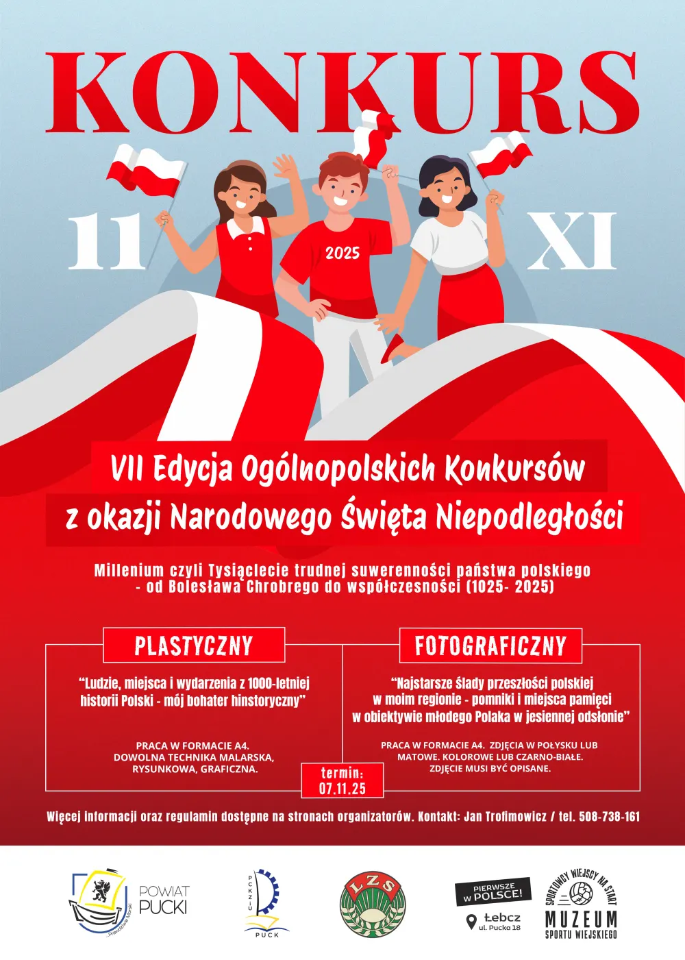 VII OGÓLNOPOLSKIE KONKURSY PLASTYCZNY I FOTOGRAFICZNY – PUCK 2025