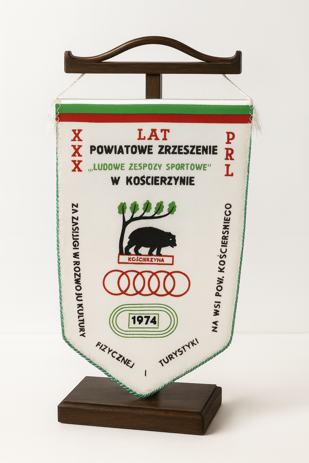 XXX Lart Powiatowe Zrzeszenie LZS w Kościerzynie za Zasługi w Rozwoju Kultury Fizycznej i
Turystyki na Wsi