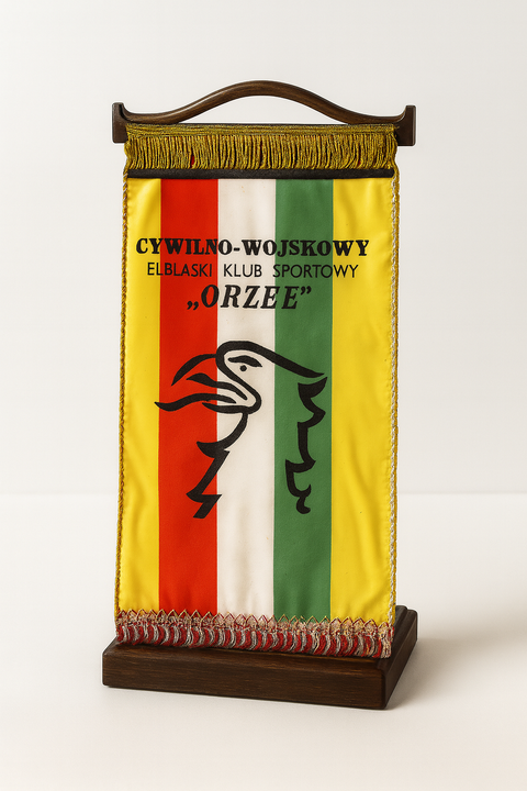 Proporczyk WKS Orzeł - Wojskowy Klub Sportowy