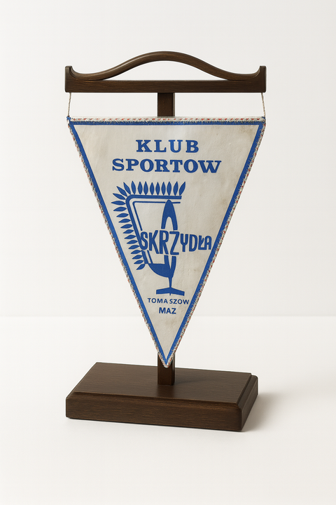 Proporczyk Klubu Sportowego Skrzydła Tomaszów Mazowiecki