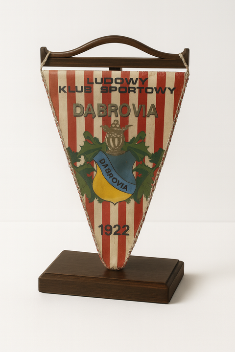 Proporczyk LKS Dąbrovia z 1922 roku