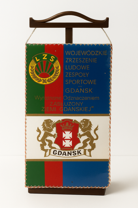 Proporczyk Wojewódzkiego Zrzeszenia LZS w Gdańsku