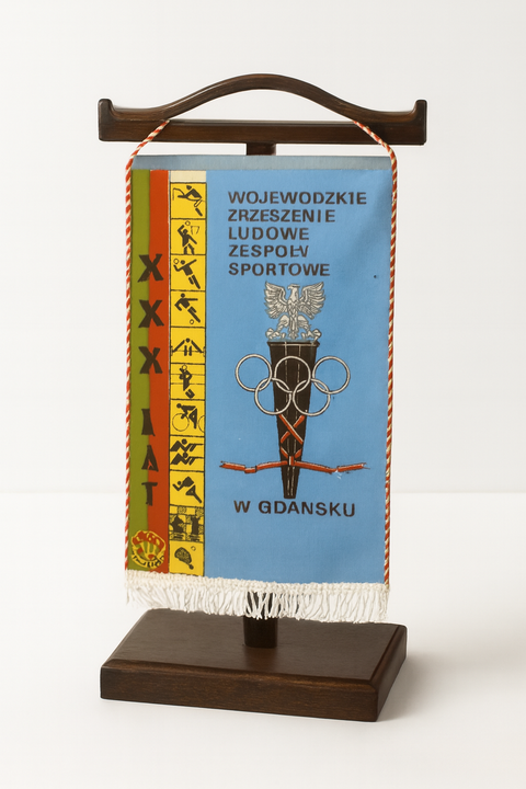 Proporczyk Wojewódzkiego Zrzeszenia Ludowe Zespoły Sportowe w Gdańsku