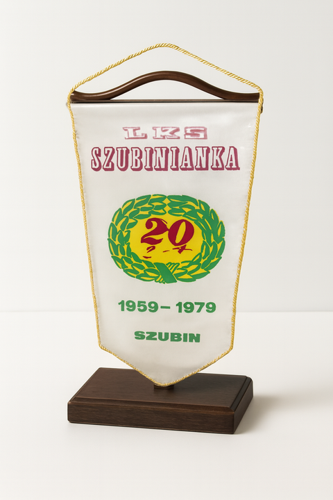 Proporczyk LKS Szubinianka Szubin 20 lat, 1959-1979