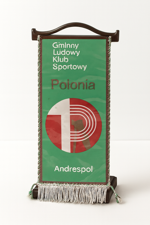 Proporczyk Gminnego Ludowego Klubu Sportowego Polonia Andrespol