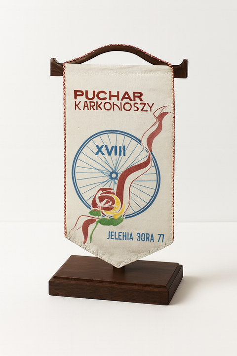 Proporczyk XVIII Pucharu Karkonoszy z 1977 roku
